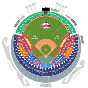 [6월 1일(일) KBO LG vs 삼성] 1루 레드석 3연석 양도나 교환