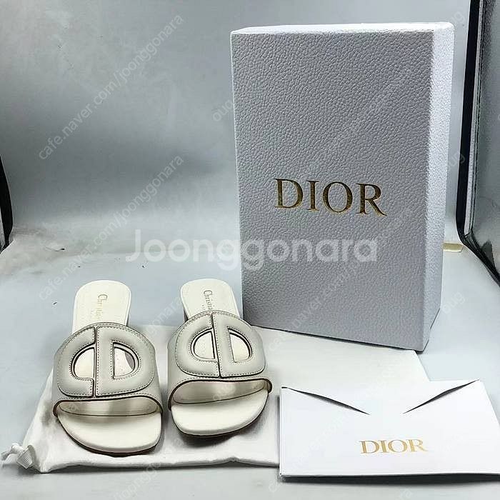 디올 CD로고 슬리퍼--0