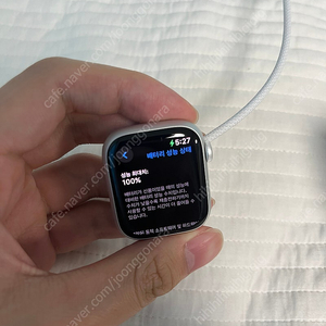 애플워치9 41mm 실버 gps