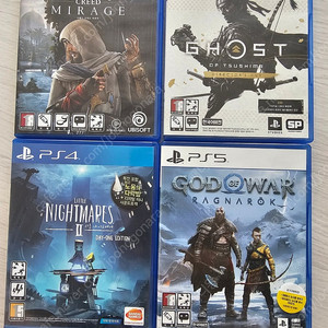 PS5게임 판매(갓오브워5,고스트오브쓰시마,리틀나이트메