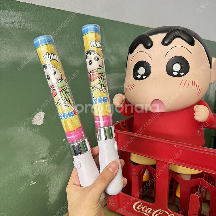 짱구 응원봉 새거--0