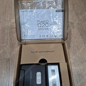LightPix Labs FlashQ Q20 II 플래시 무선 동조 가능한 스트로보 후지x100v 리코gr3
