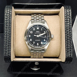 IWC 파일럿 워치 오토매틱 36 검판 풀셋 신품급 + 정품 악세사리 다수