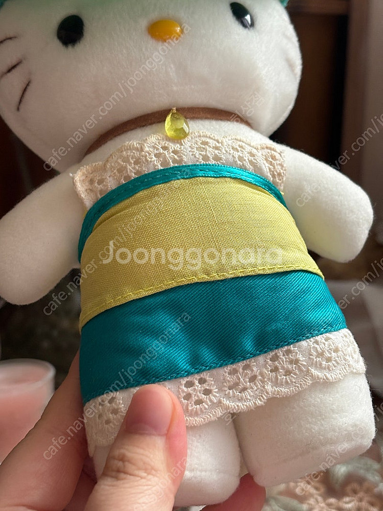 y2k 하와이안 고전키티인형 일본빈티지인형 썬캡키티 히...--9