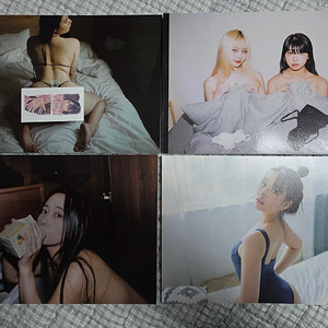 문나이트 달밤 사진집 4권 팝니다.( 모델 꾸뿌(임지은), realasbunny(리얼애스버니), 윤아, 이혜련)