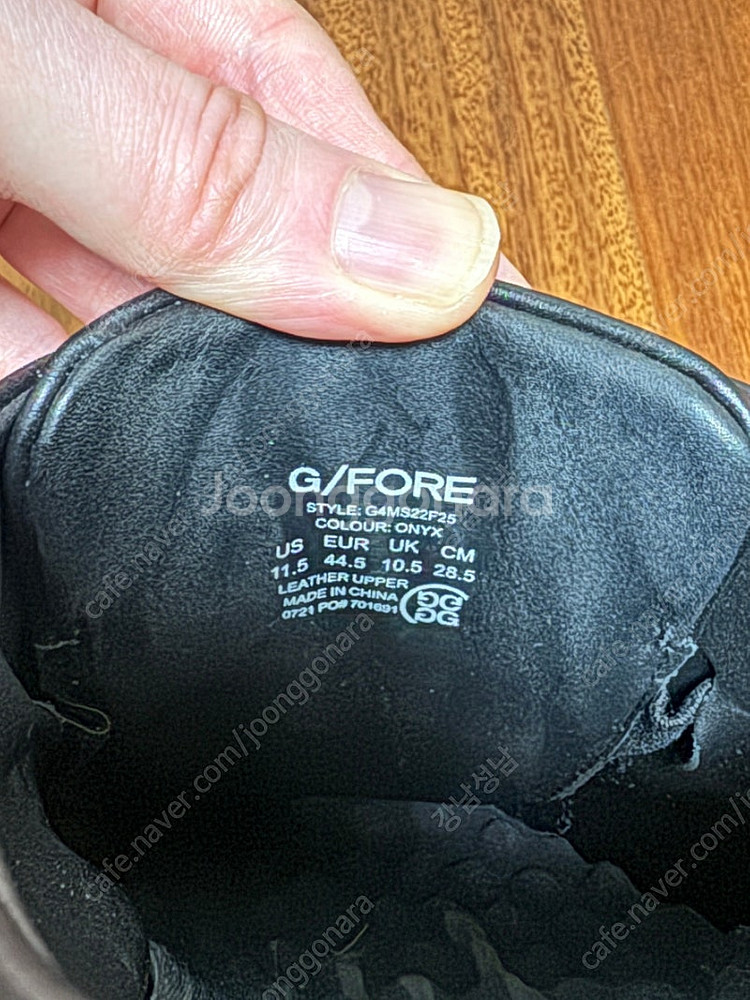 지포어 디스럽터 슬립온 운동화 골프화 285--4