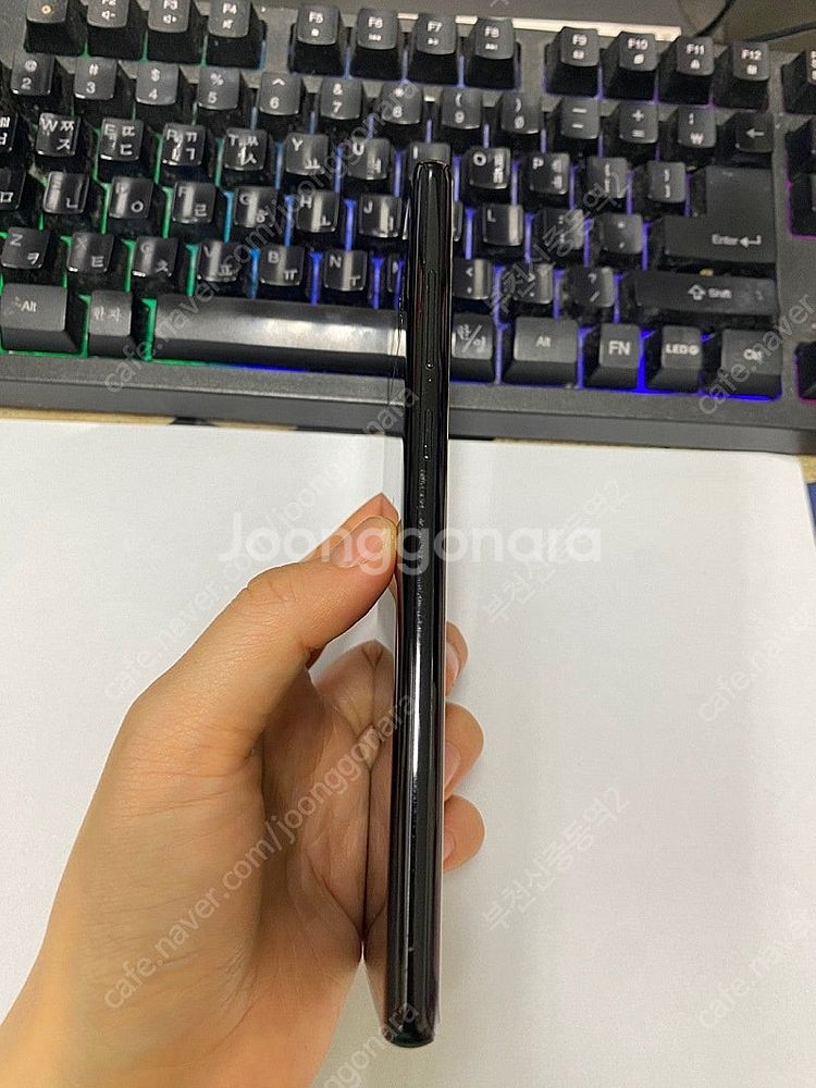 194239 KT 갤럭시노트8 블랙 256GB 액정약파...--6