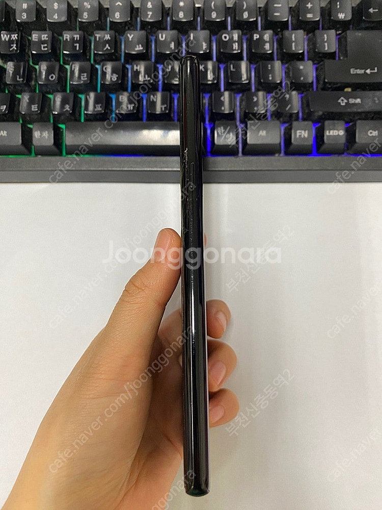 194239 KT 갤럭시노트8 블랙 256GB 액정약파...--7