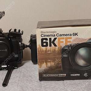 BMCC 6K + 케이지(스몰리그) + 팔로우포커스(스몰리그)