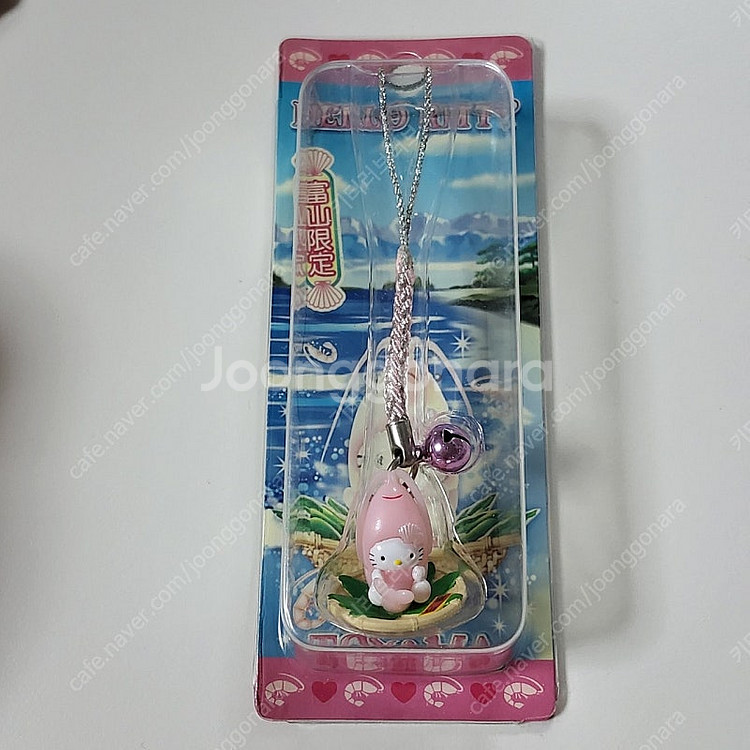 헬로키티 도야마 지역한정 벚꽃 새우 키티 스트랩 고전 ...--0