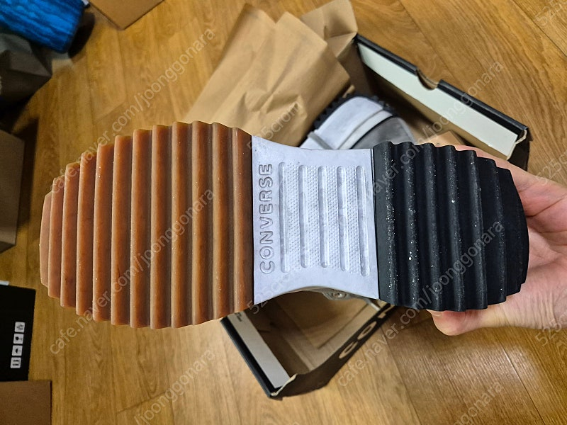 (택배가능) 컨버스 런스타 하이 280 한정판 그레이 이미지