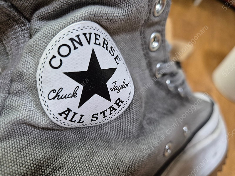 (택배가능) 컨버스 런스타 하이 280 한정판 그레이 이미지