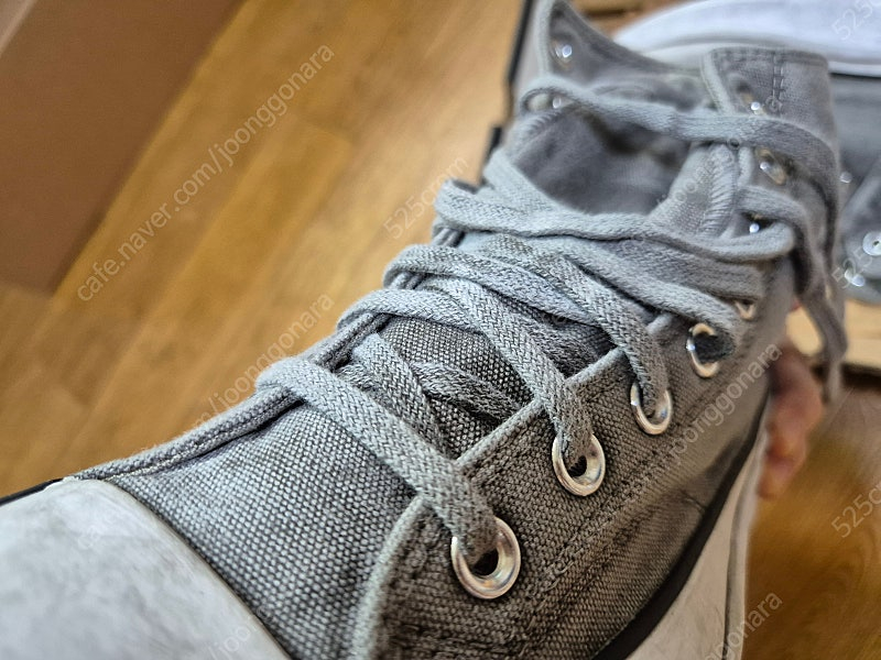 (택배가능) 컨버스 런스타 하이 280 한정판 그레이 이미지