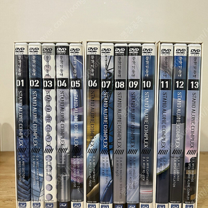 공각기동대 S.A.C 1, SAC 2nd dvd, 극장판 4개