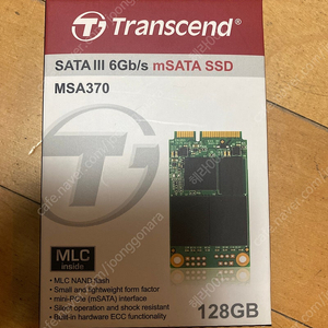 Transcend MSA370 128GB mSATA SSD 새상품