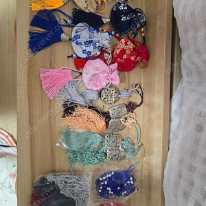 선물포장용 노리개 일괄