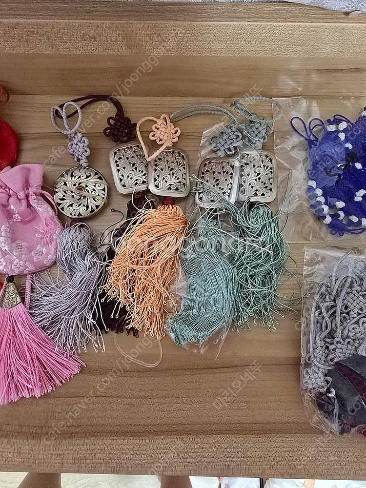 선물포장용 노리개 일괄--1