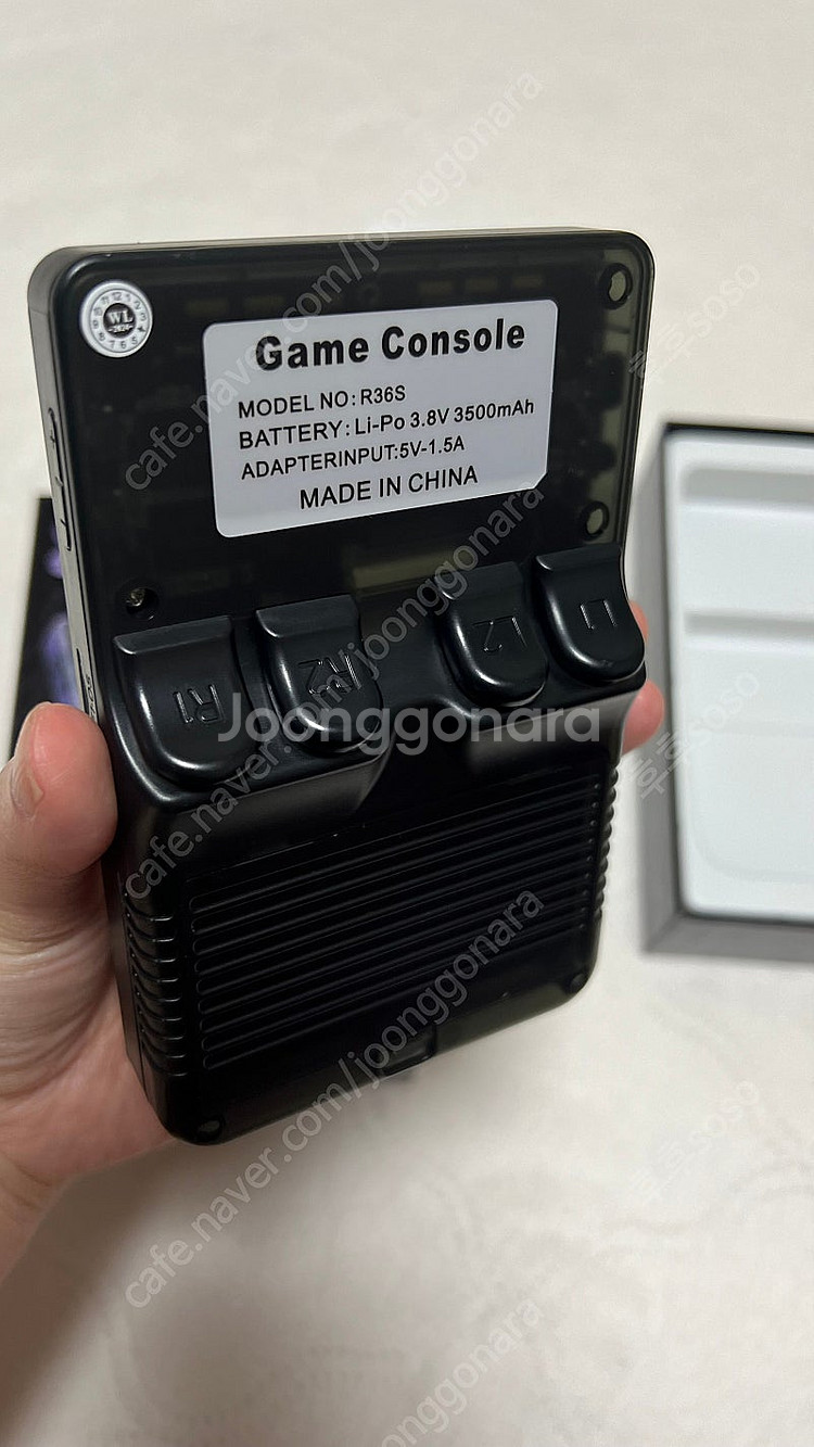 레트로 게임기 R36S + 128gb한글 파일--1