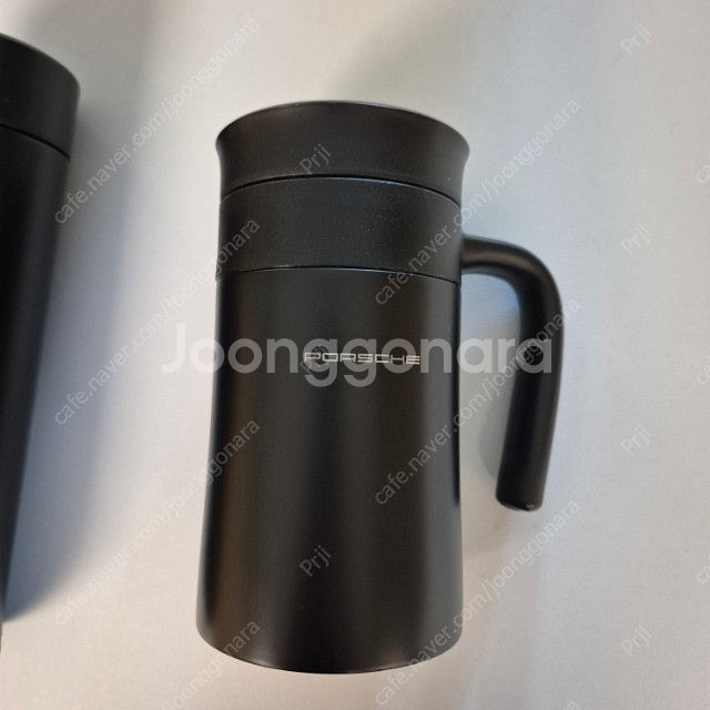 포르쉐 스테인리스 텀블러 온도표시 컵--0