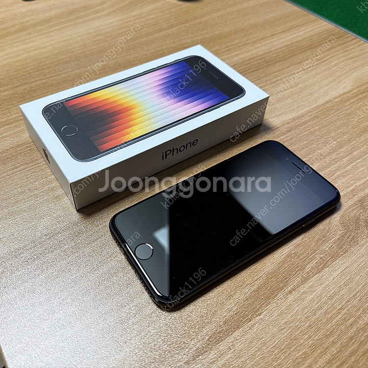 애플 아이폰 SE 3세대(SE3) 256GB 미드나이트--0
