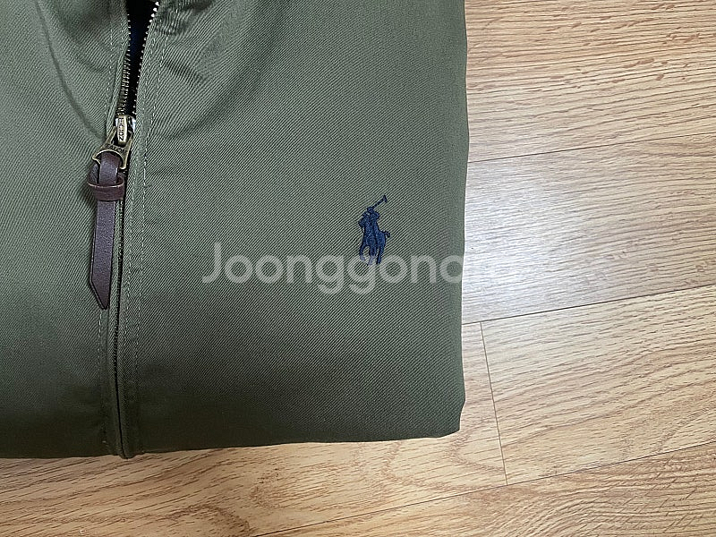 폴로 S 바라쿠다 자켓 카키 QR매장판--8