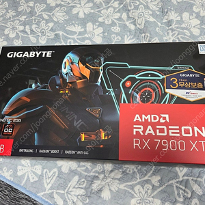 라데온 기가바이트 rx 7900xt gaming oc 20gb 팝니다.