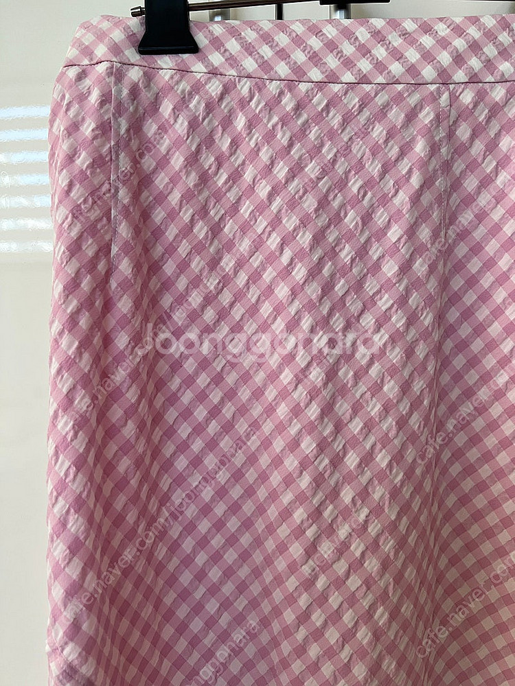 시스템스커트 시어서커원단--4