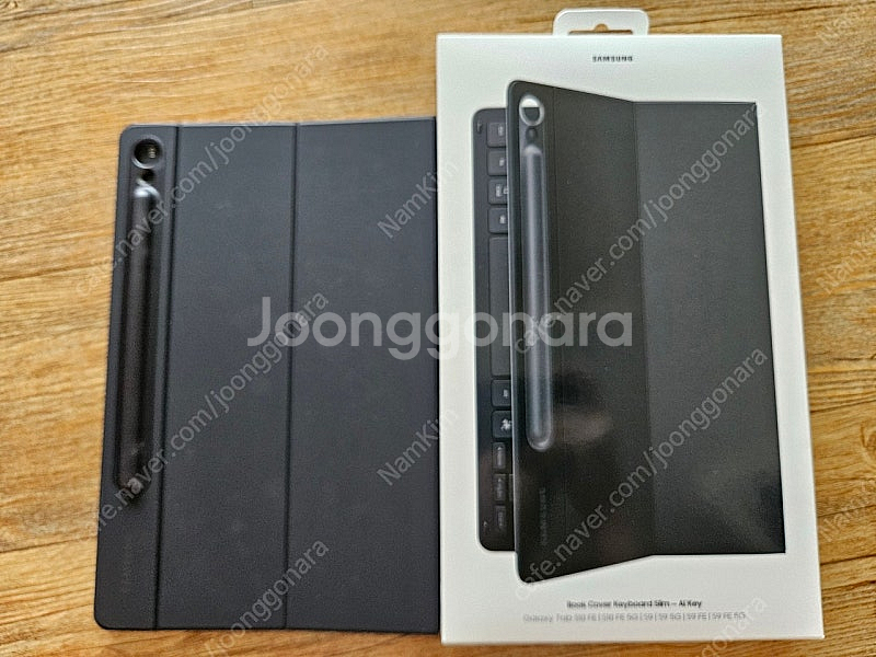 갤럭시탭 s10fe 북커버 슬림 ai 키보드--0