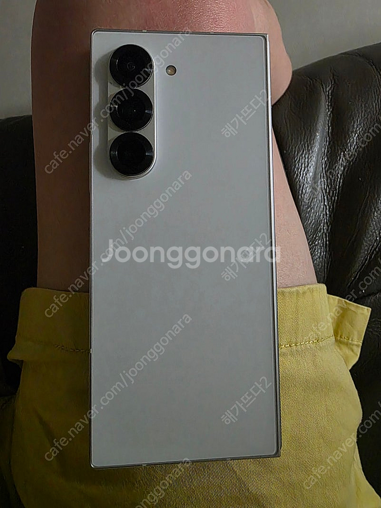 갤럭시z폴드6자급제 화이트512기가로폴드se교환합니다.--8