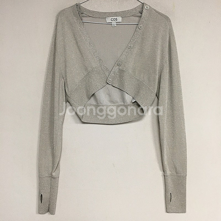 COS 코스 글리터 크롭 울 가디건 xs / 랑방 마인...--1