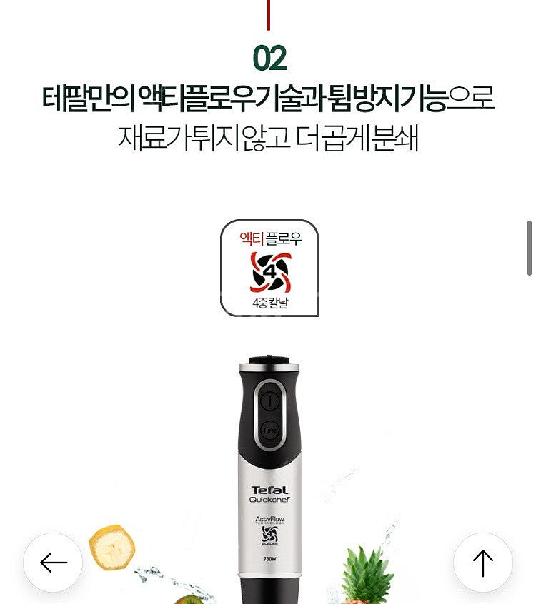테팔 핸드 블렌더 세트 HB6538KR--2
