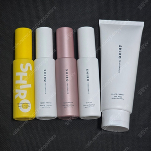 일본 시로향수 SHIRO 한정, 단종제품 미개봉 ( 오드퍼퓸 / 헤어마스크 ) 정품 새상품 [ 사쿠라219 / 화이트 / 후르츠부케 / 블랙체리 / 피치피오니 ]