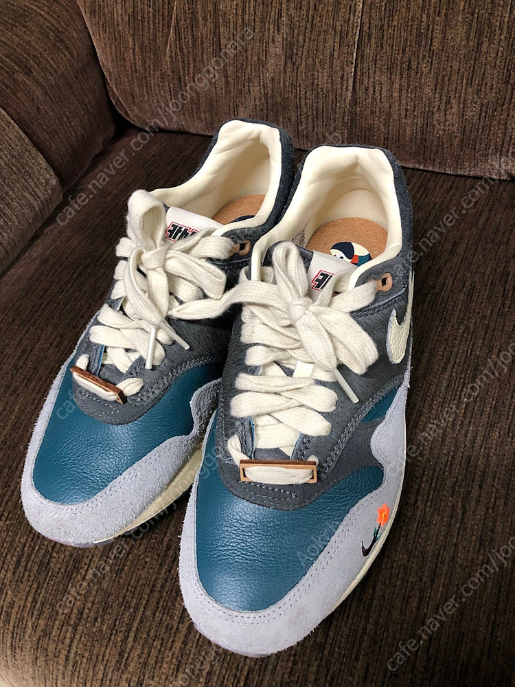 나이키 X 카시나 맥스 1 원앙 그레이 245MM--3