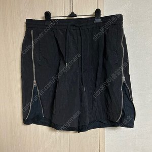 준지 나일론 레이어드 지퍼 반바지