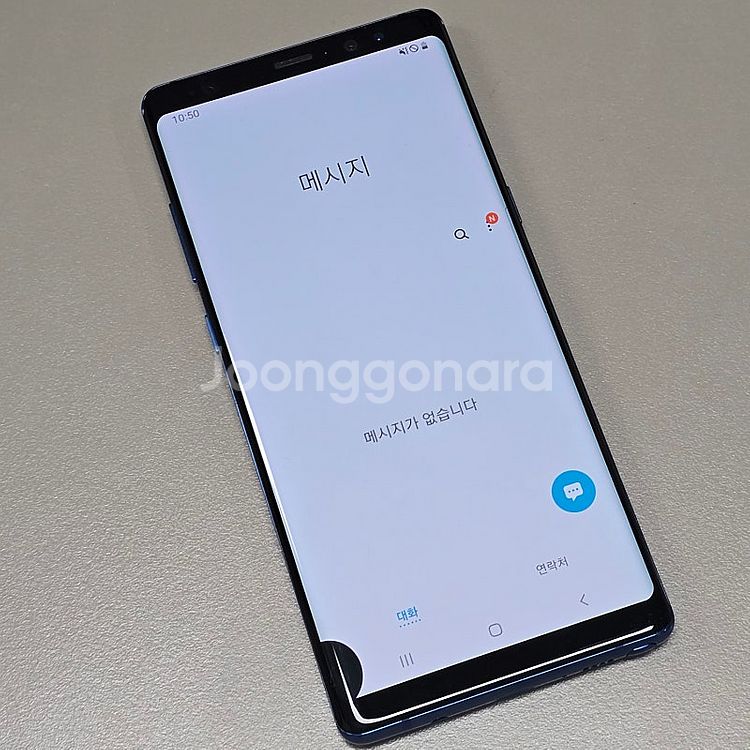< 갤럭시 노트8 블루 64기가 미파손 가성비단말기 6...--3