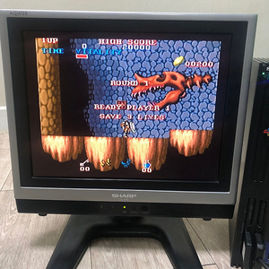 샤프/ 레트로 lcd tv 티비