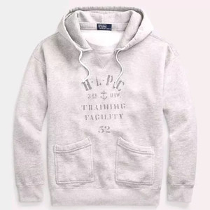 폴로 드로우스트링 후드티 / 워크웨어 / 그레이 / RRL / XL
