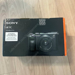 소니 α7C FE 28-60mm 렌즈킷 풀세트 (+ 렌즈 FE 2/28)