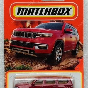 매치박스 지프 왜고니어 WAGONEER 레드 다이캐스트 미개봉 새상품