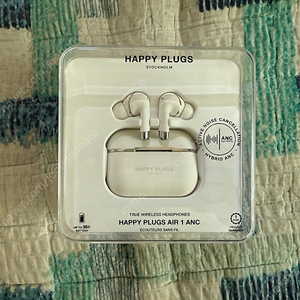 Happy Plugs air1 anc 무선이어폰 미개봉 판매합니다.