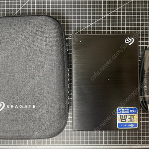 [안전거래가능/우체국택배] 씨게이트 휴대용 외장하드 / 5테라 5TB / 컬러 : 블랙