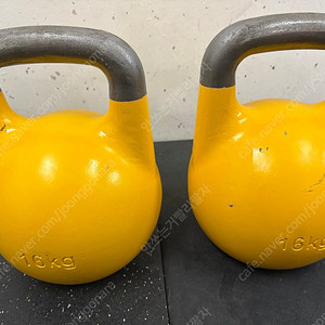 컴피티션 케틀벨 16kg 1쌍 팔아요