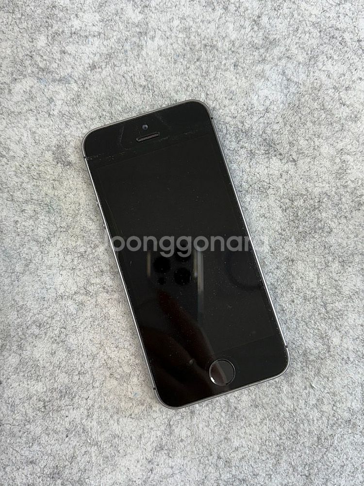 아이폰5S 16G 스페이스그레이 올드아이폰 레어템 사진...--3