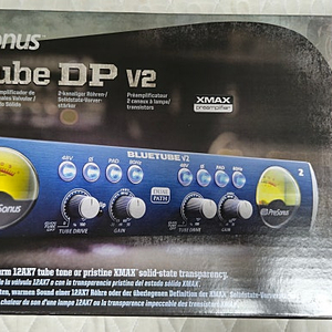 PreSonus Blue Tube DP v2 프리소너스 블루튜브 2채널 진공관 마이크 프리앰프
