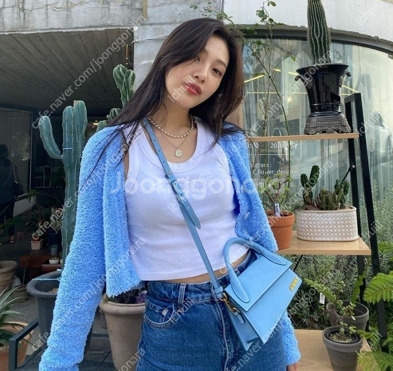 제니,조이 JACQUEMUS 자크뮈스 데님백, 발렌시아...--0