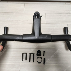 BMC ICS 카본 일체형 핸들바 블랙 100 -420 미사용 새상품