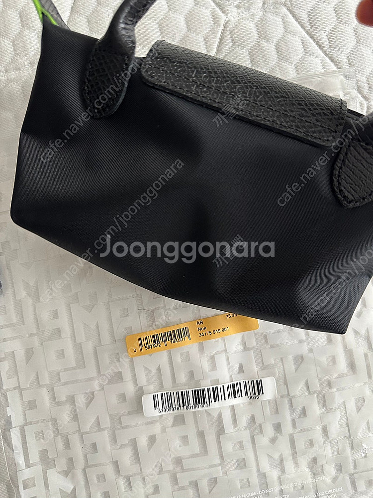 롱샴 르플리아쥬 미니 블랙 새상품--1