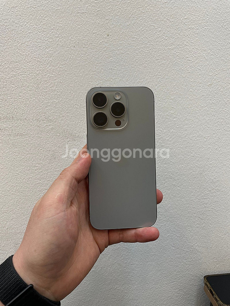 아이폰15프로 내추럴 256GB 배터리89% 상태좋은 ...--0