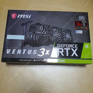 msi 3080 ventus 팝니다