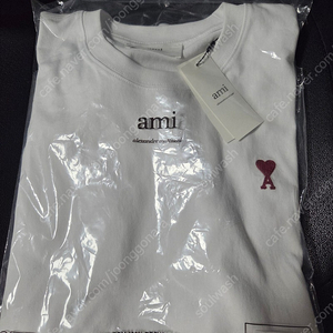 아미 드 꾀흐 티셔츠 화이트 XL 사이즈 팔아요!